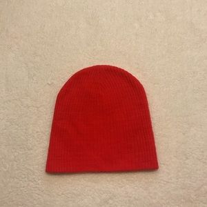 Orange beanie